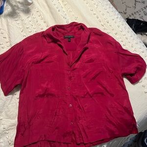 Banana republic hot pink top